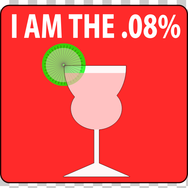 SVG Alcohol limit vector sign
