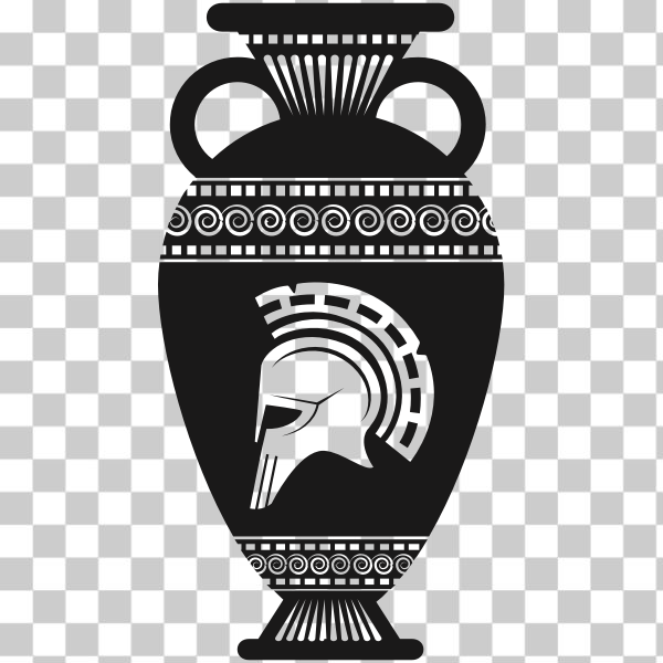 SVG Ancient amphora