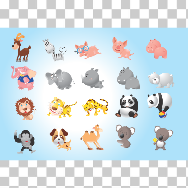 SVG Animal icons