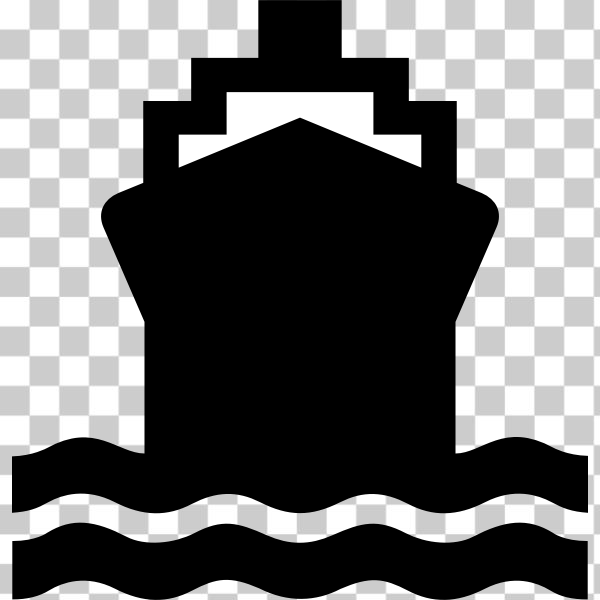 SVG Boat dock sign vector drawing