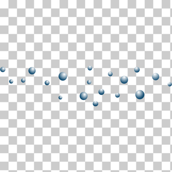 SVG Bubbles vector image