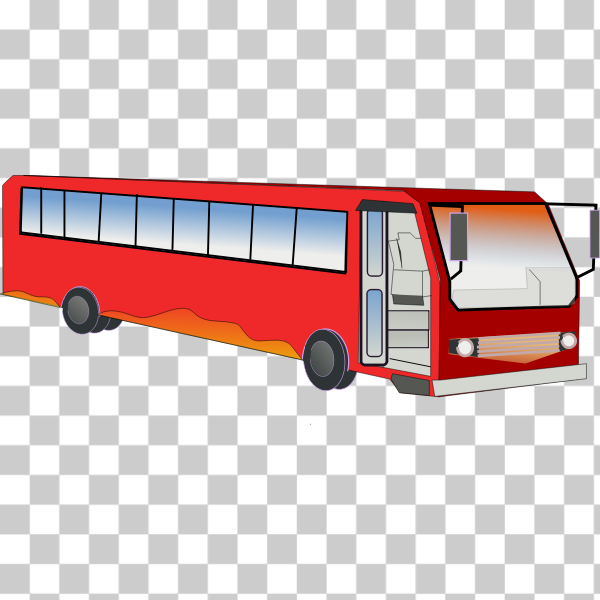 SVG Bus vector clip art