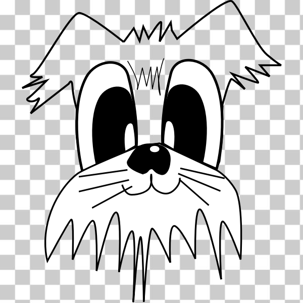 SVG Cartoon animal