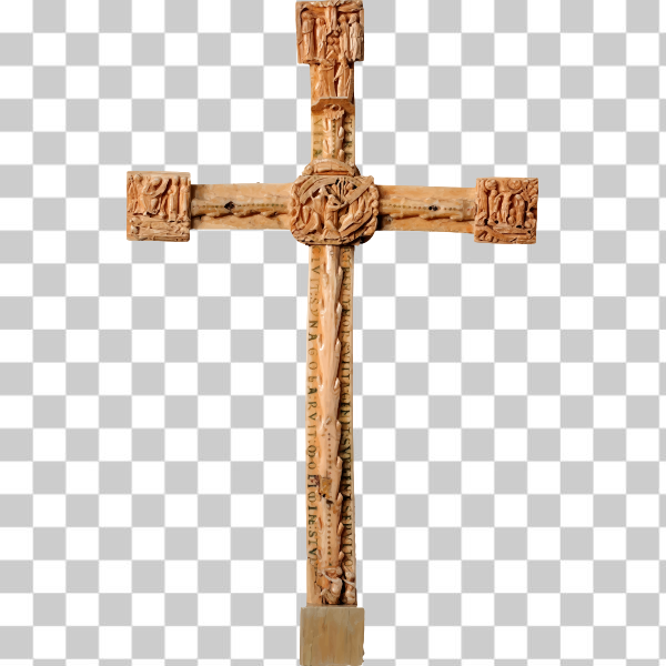 SVG Carved cross