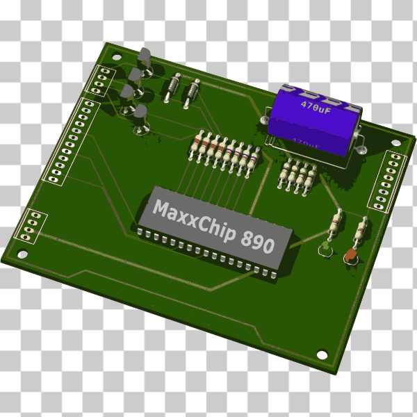 SVG Circuit Board