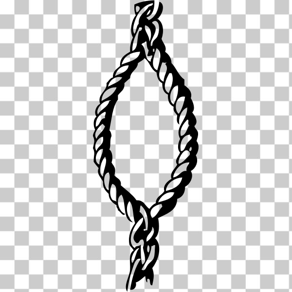 SVG Cut splice marine knot vector clip art