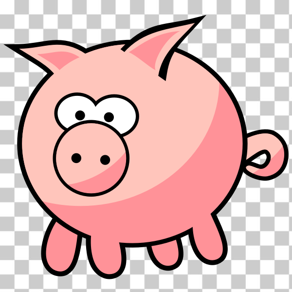 Free Svg Cute Pig Nohat Cc Free Svg Cute Pig Nohat Cc