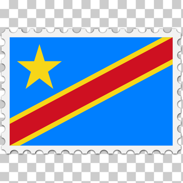 SVG Democratic Republic of the Congo flag