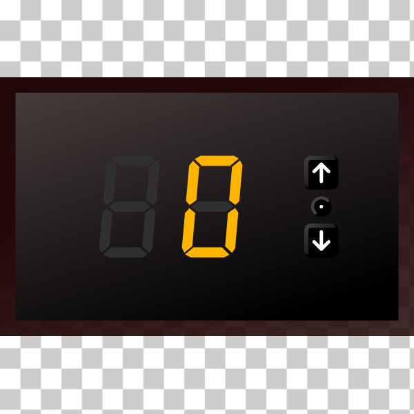 Free: SVG Digital clock - nohat.cc