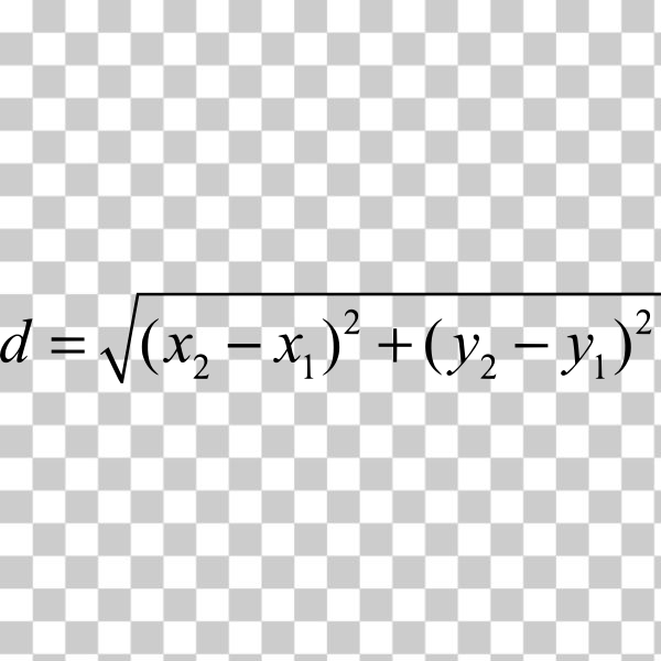 SVG Distance Formula