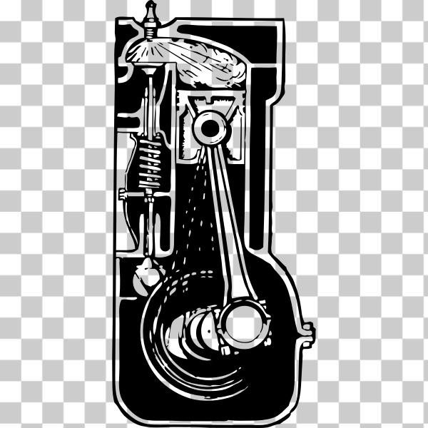 Free: SVG Engine cross section vector graphics - nohat.cc