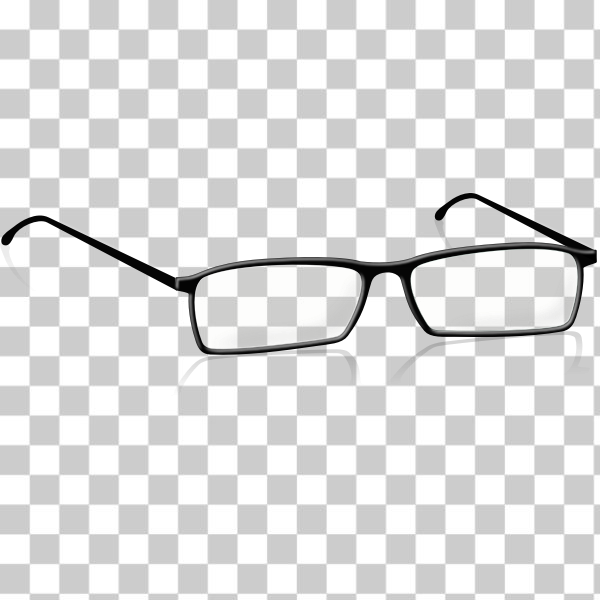 SVG Eyeglasses clip art