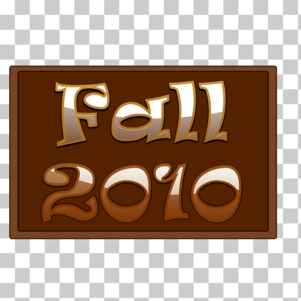 SVG Fall sign vector clip art