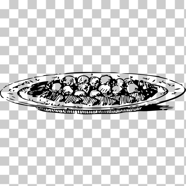 SVG Fillets of beef vector drawing