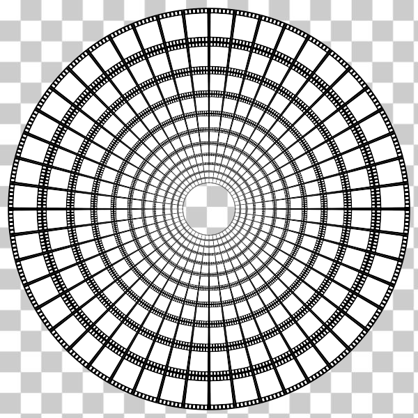 SVG Film strip tunnel