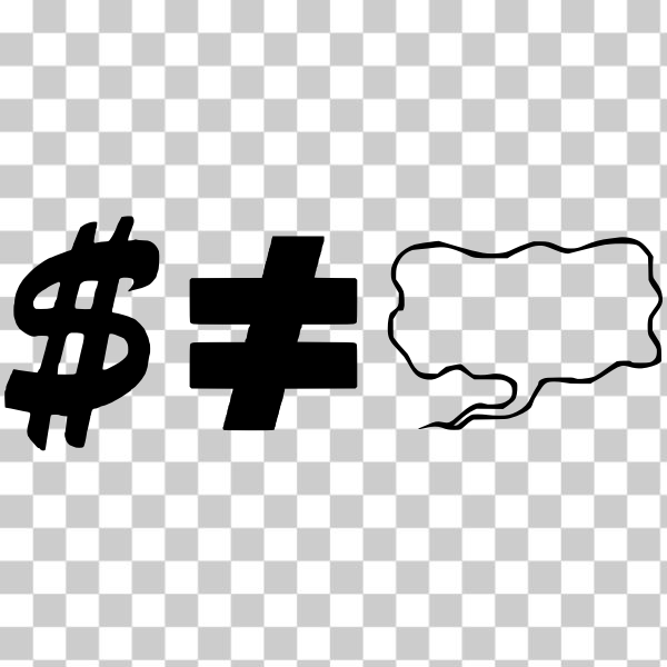 SVG Financial formula vector