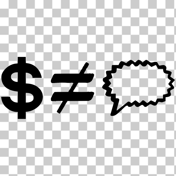 SVG Financial sign vector