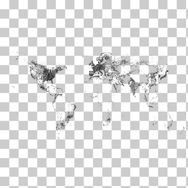 SVG Glowing earth