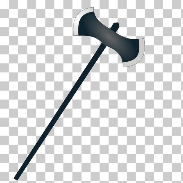 SVG Halloween axe icon vector graphics