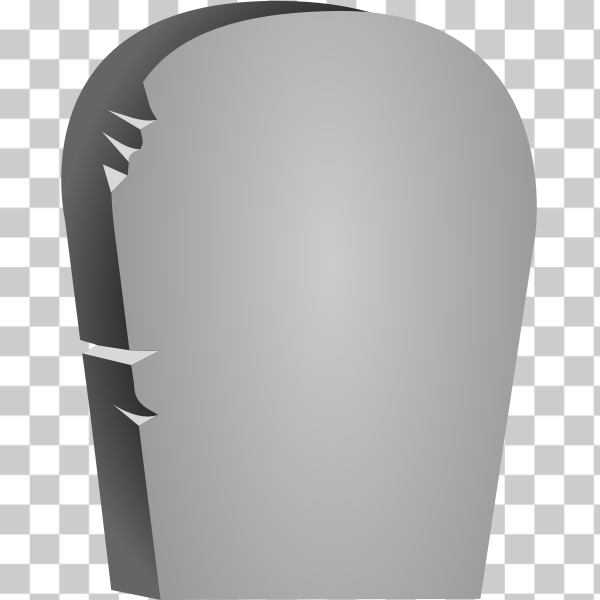 SVG Halloween headstone vector image