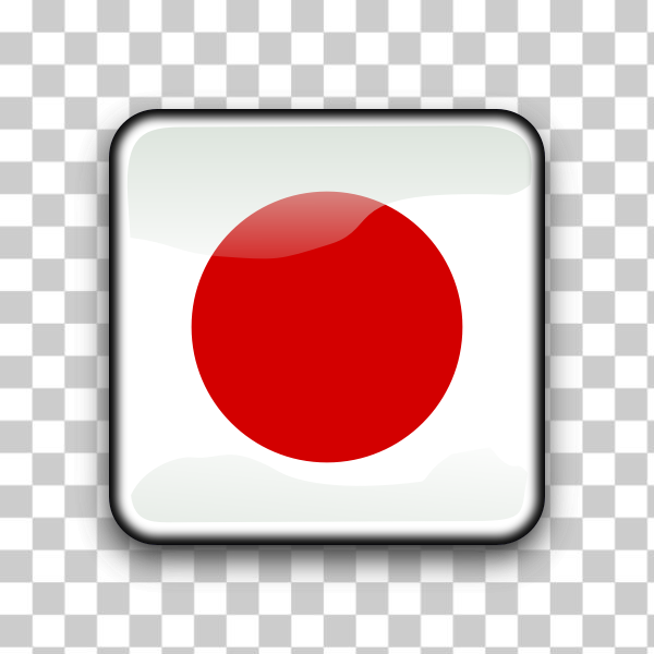 SVG Japanese flag vector