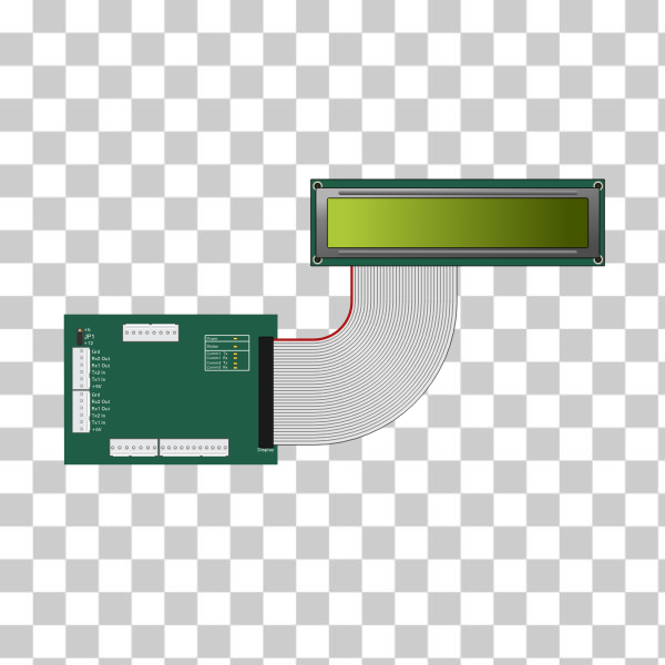 Free: SVG LCD display image - nohat.cc