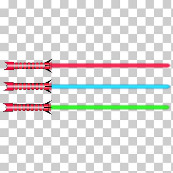 SVG Lightsaber single vector image