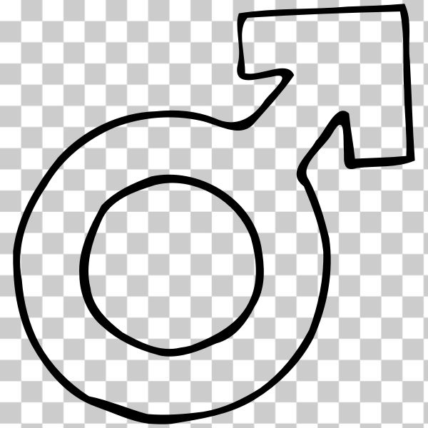 Free: SVG Male sign drawing - nohat.cc