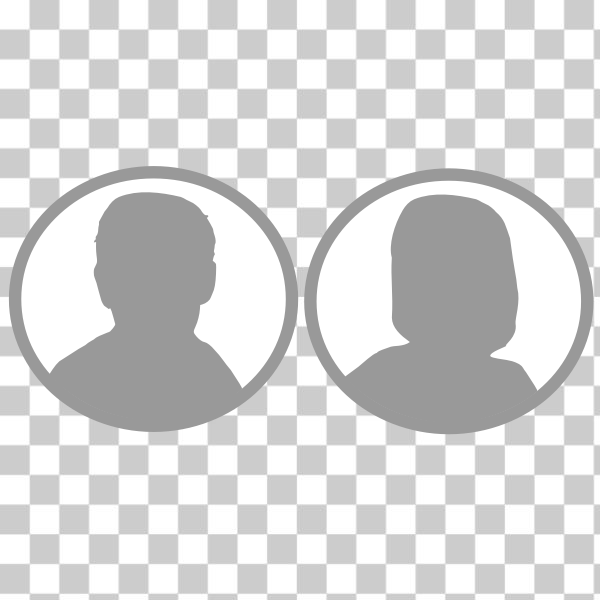Free: SVG Man and woman profile image - nohat.cc