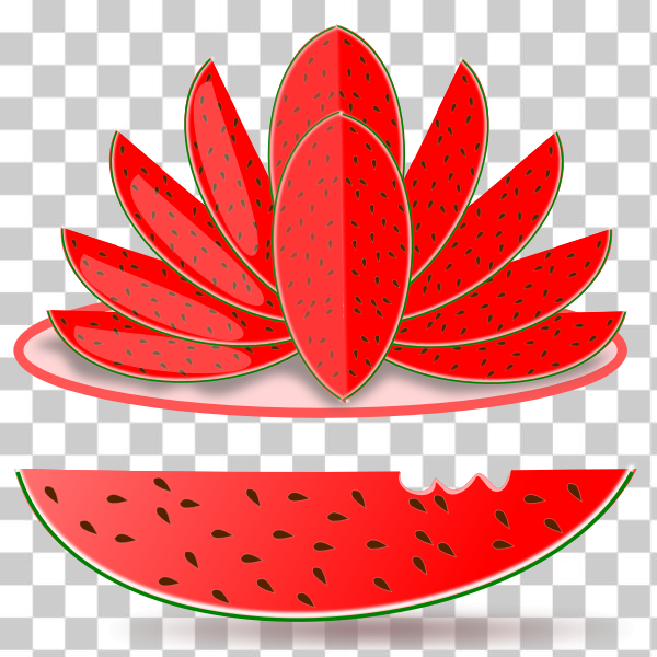 SVG melancia clip art