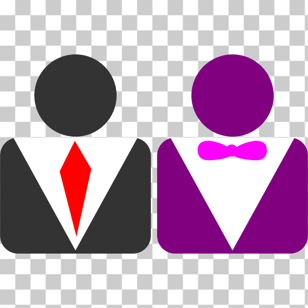 SVG Men and women avatar vector graphics