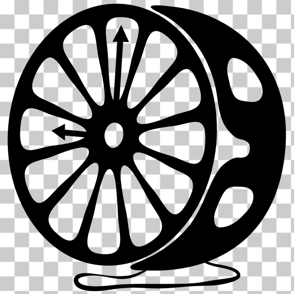 SVG Negative silhouette