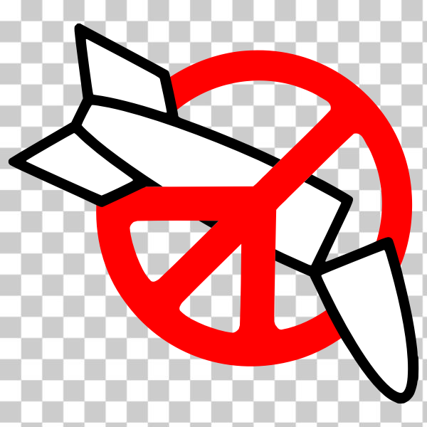 SVG No war vector image