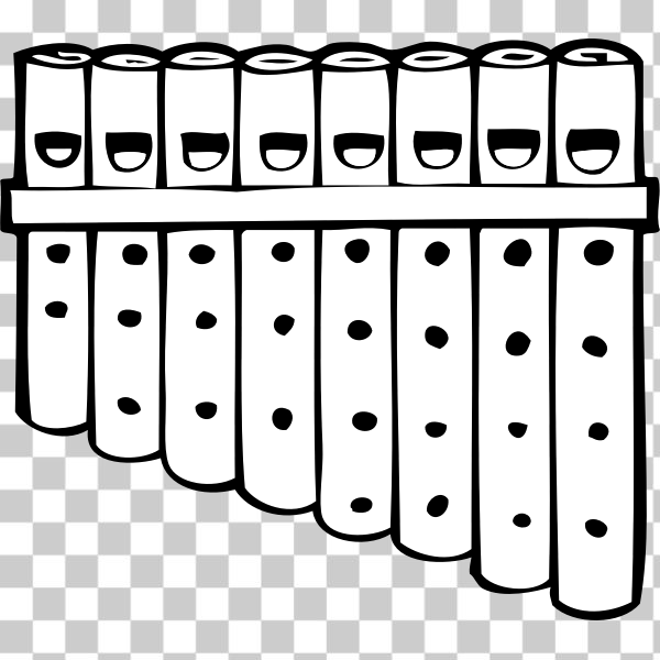 Free: SVG Pan pipes vector graphics - nohat.cc