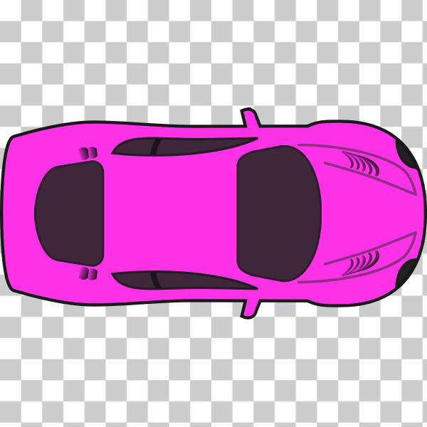 Free: SVG Pink racing car vector clip art - nohat.cc