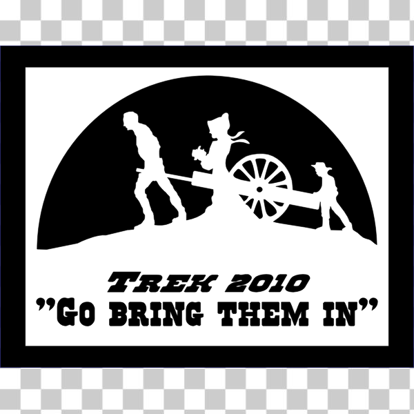 SVG Pioneer trek logo vector illustration