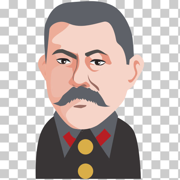 SVG polititian - Joseph Vissarionovich Stalin