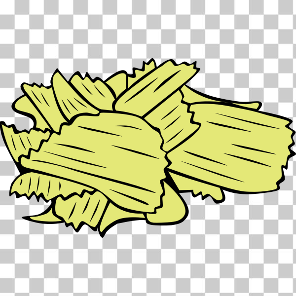 Free: SVG Potato Chips vector drawing - nohat.cc