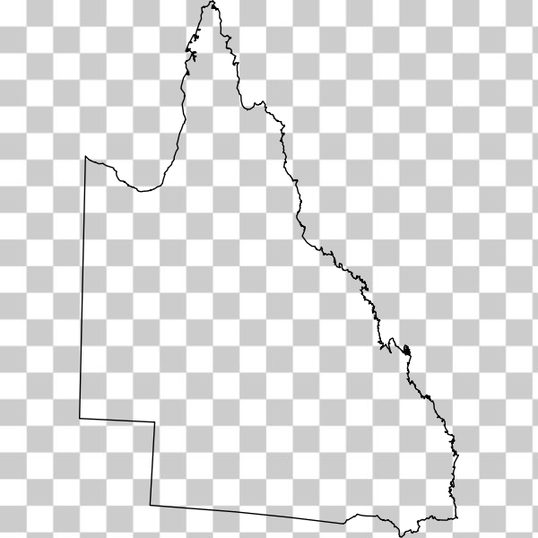 Free: SVG Queensland map - nohat.cc