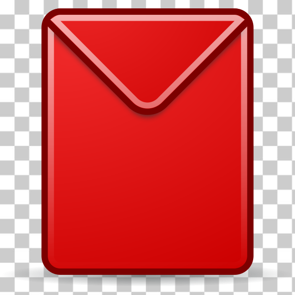 SVG Red envelope icon