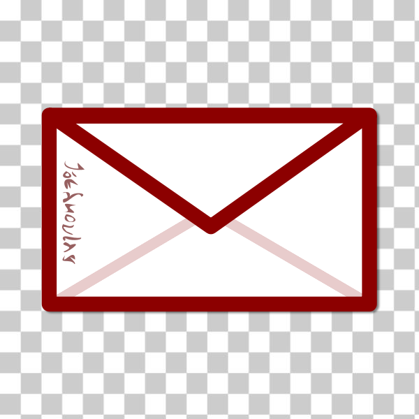 SVG Red envelope image