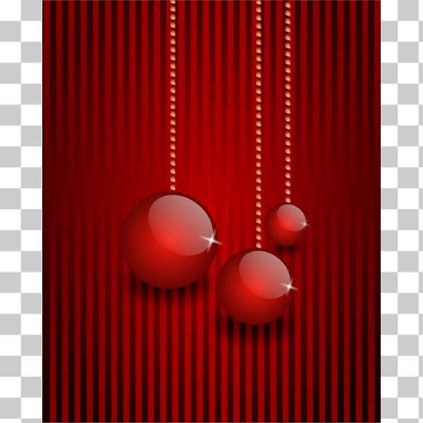 SVG Red themed Christmas card vector clip art