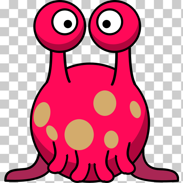 SVG Silly alien