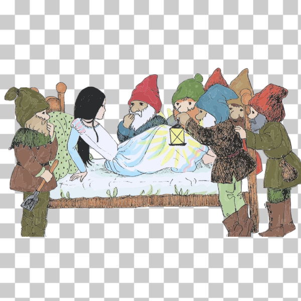 SVG Snow white