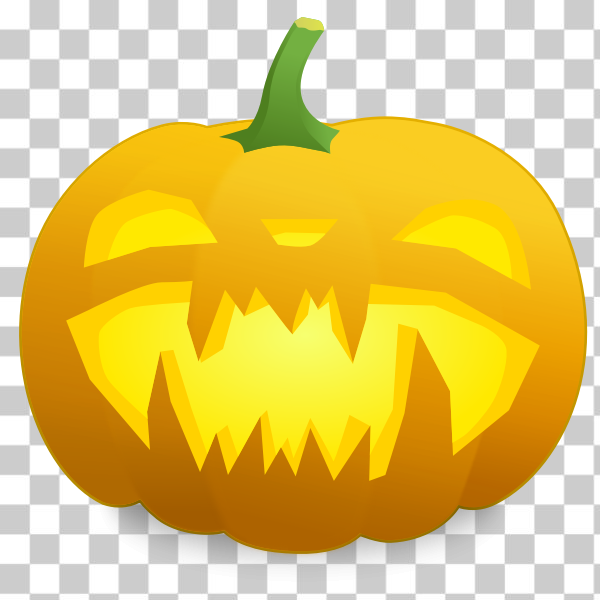SVG Spiky teeth pumpkin vector graphics