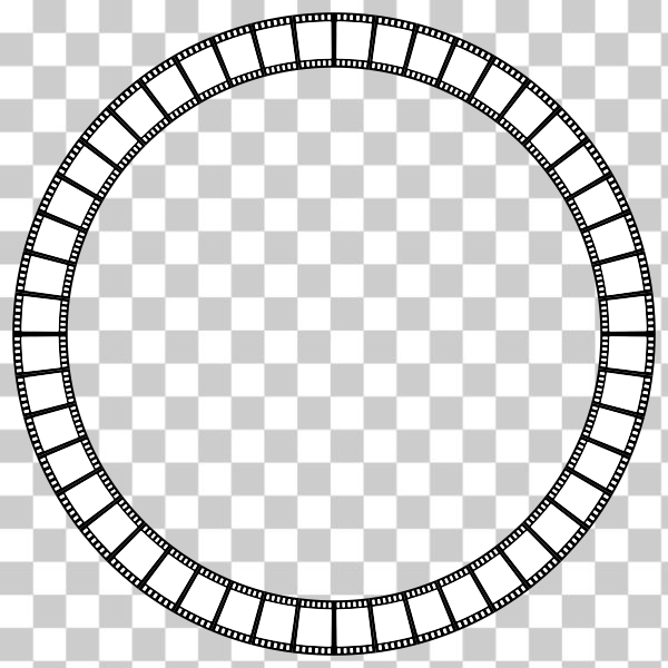 SVG Strip Circle Frame