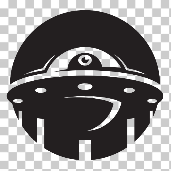 SVG UFO silhouette-1583152157