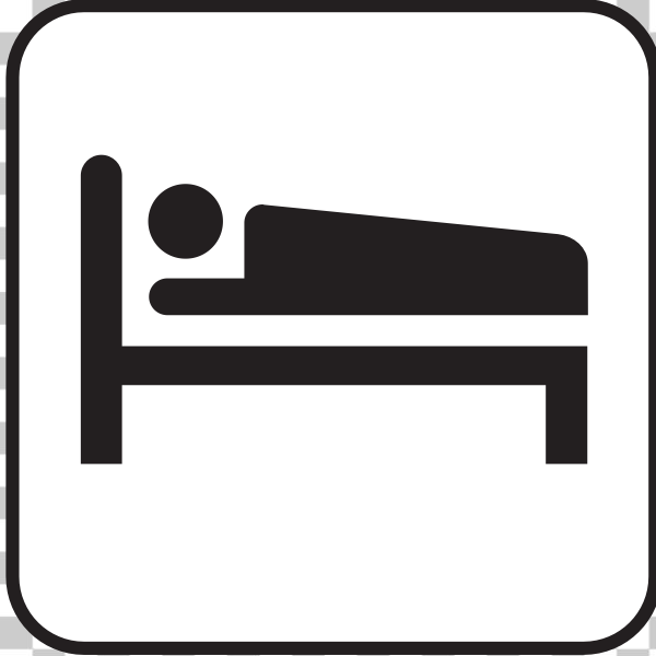 SVG US National Park Maps pictogram for a hotel vector image