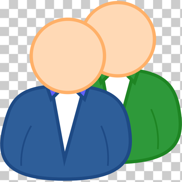 SVG User group avatar vector drawing
