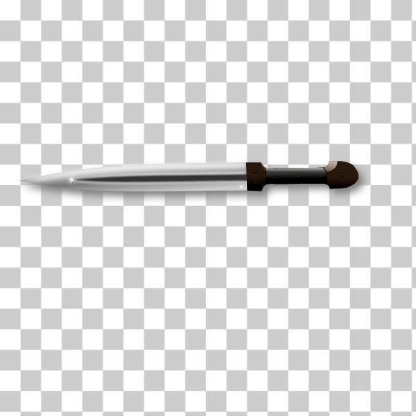 SVG Vector clip art of sharp knife